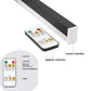 Rechargeable dimmable wall light